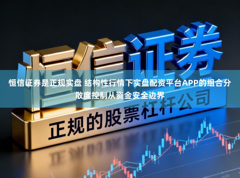 恒信证券是正规实盘 结构性行情下实盘配资平台APP的组合分散度控制从资金安全边界