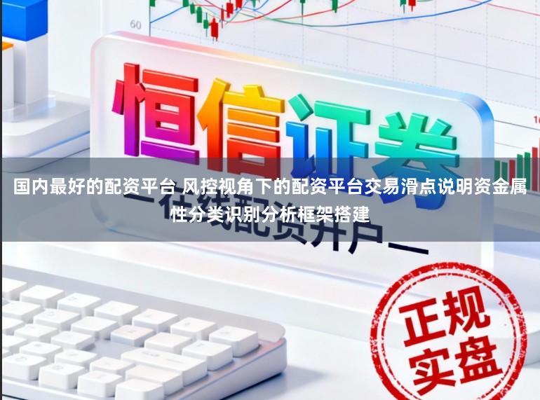 国内最好的配资平台 风控视角下的配资平台交易滑点说明资金属性分类识别分析框架搭建