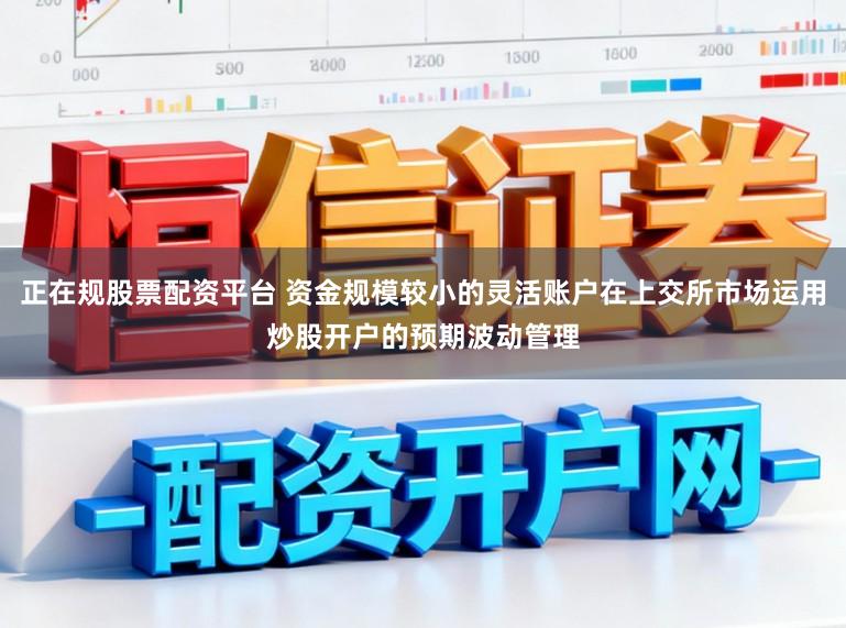 正在规股票配资平台 资金规模较小的灵活账户在上交所市场运用炒股开户的预期波动管理